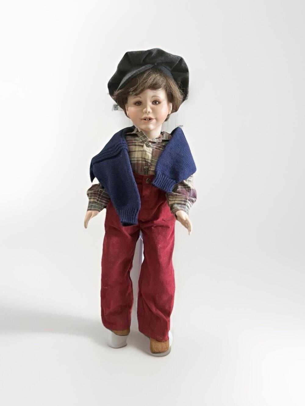Vintage Porcelain Doll Berdine Creedy 1997 Limited Edition 0136/2000 Marked 25"T